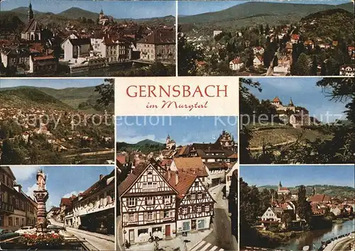 Gernsbach im Murgtal Kat. Gernsbach