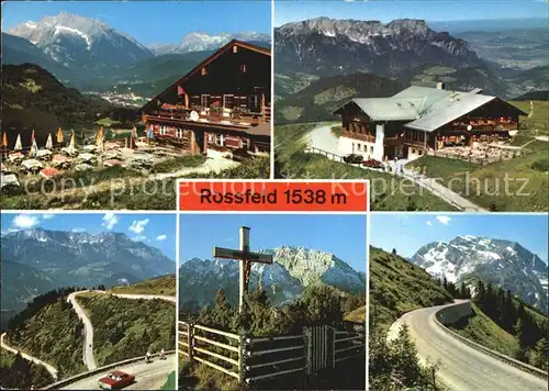 Berchtesgaden Rossfeld Hohenringstrasse Kat. Berchtesgaden