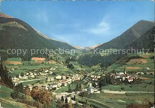 Leonhard Passeier St Fliegeraufnahme Kat. St Leonhard in Passeier Suedtirol