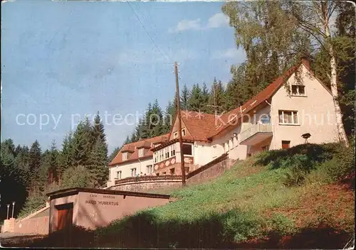 Biebergemuend Haus Hubertus in der Luetzel Kat. Biebergemuend