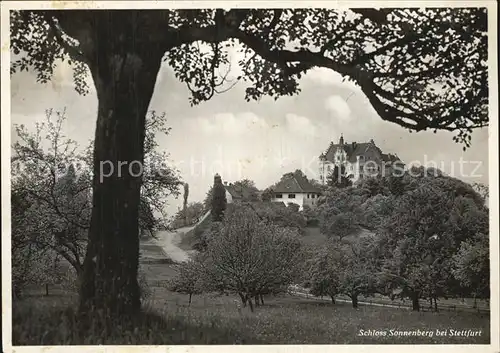 Stettfurt Schloss Sonnenberg Kat. Stettfurt