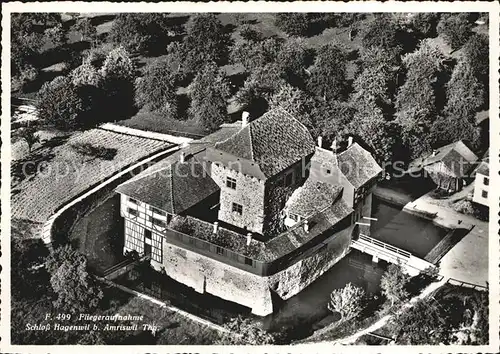 Amriswil TG Schloss Hagenwil Fliegeraufnahme Kat. Amriswil