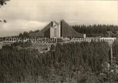 Oberhof Thueringen Interhotel Panorama Kat. Oberhof Thueringen