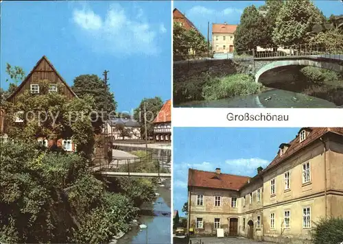Grossschoenau Sachsen Mandau Damastmuseum Kupferhaus Kat. Grossschoenau Sachsen