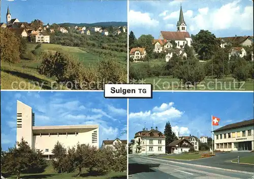 Sulgen Bischofszell Kirche Kat. Sulgen