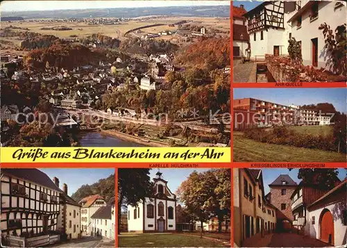 Blankenheim Ahr Fliegeraufnahme Kat. Blankenheim