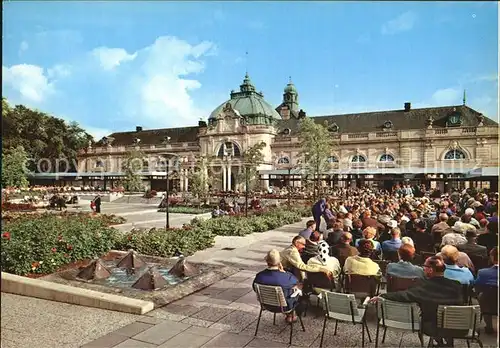 Oeynhausen Bad Kurhaus mit Konzertplatz Kat. Bad Oeynhausen