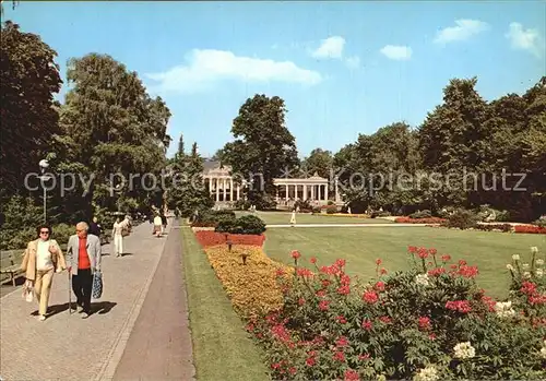 Oeynhausen Bad Kurpark mit Wandelhalle Kat. Bad Oeynhausen