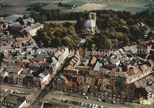 Scherpenheuvel Fliegeraufnahme Centre et Basilique Kat. Montaigu Zichem