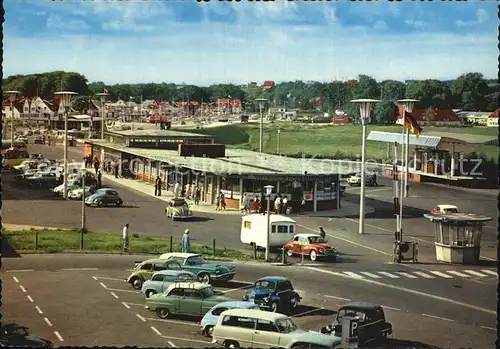 Flensburg Grenzuebergang nach Daenemark Kat. Flensburg