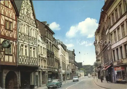 Trier Simeonstrasse mit Porta Nigra Kat. Trier