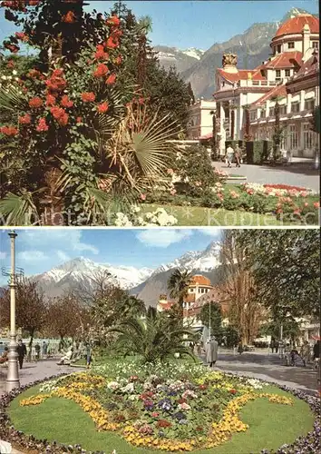 Meran Merano Kurpromenade mit Kurhaus