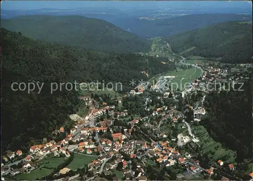 Bad Herrenalb Panorama Schwarzwald Fliegeraufnahme Kat. Bad Herrenalb