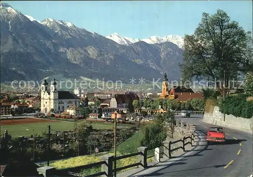 Innsbruck Blick von der Brennerstrasse Kat. Innsbruck