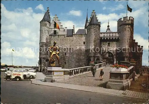 Antwerpen Anvers Steen Schloss Kat. 