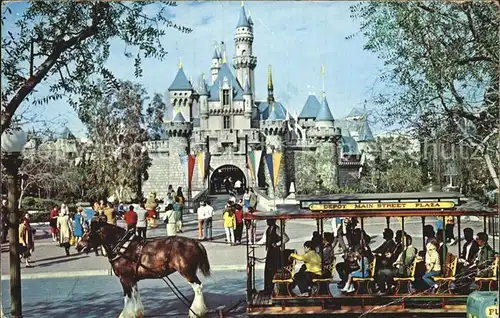 Disneyland Orlando Sleeping Beauty Castle Fantasyland Kat. Orlando