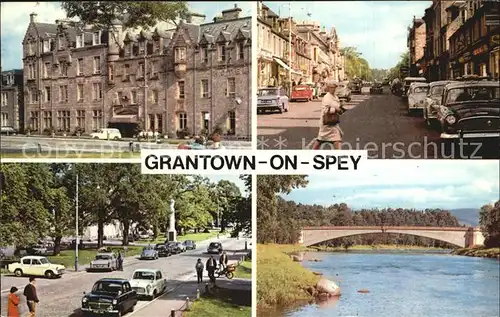 Grantown on Spey Teilansichten Bruecke Kat. Badenoch & Strathspey