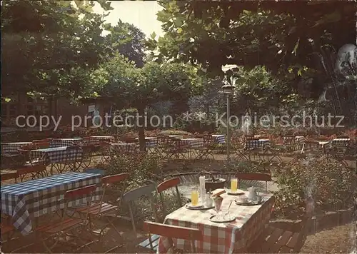 Venn Moenchengladbach Gasthof Loers Gartenterrasse Kat. Moenchengladbach