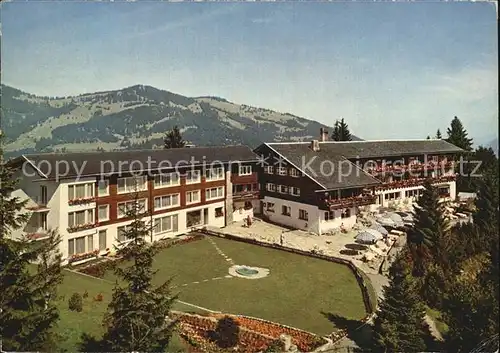 Sonthofen Oberallgaeu Kur und Sporthotel Allgaeuer Berghof Alpe Eck Kat. Sonthofen