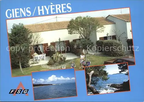 Giens Var Bungalow Panorama Kueste Kat. Presqu Ile de Giens Hyeres