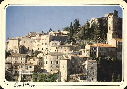 Eze Village Vue generale Collection Reflets de la Cote d Azur