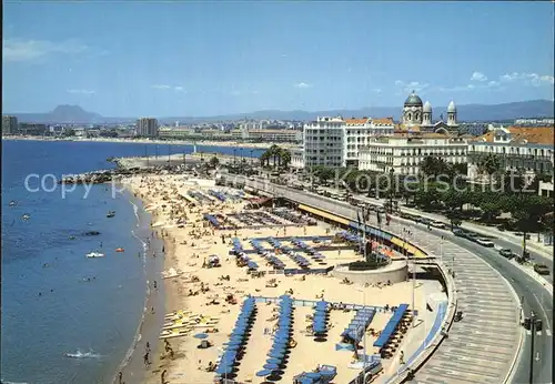 Saint Raphael Var Promenade Rene Coty Plage du Veillat Kat. Saint Raphael