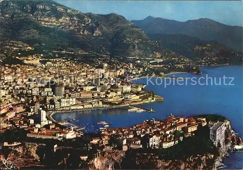 Monte Carlo Vue generale de la Principaute vue aerienne Kat. Monte Carlo