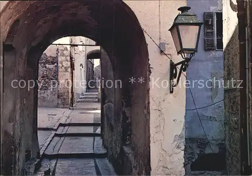 Vieux Menton Rue du vieux chateau