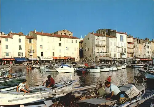 Saint Tropez Var Le vieux port Bateau de peche Cote d Azur Kat. Saint Tropez
