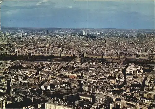 Paris Le Sacre Coeur vue aerienne Kat. Paris