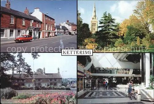 Kettering Sheep Street Sawyers Almshouse Church Sankt Peter und Paul Newlands Centre Kat. Kettering