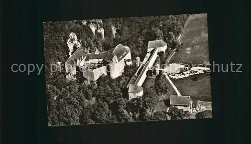 Beuron Donautal Burg Wildenstein Luftaufnahme Kat. Beuron