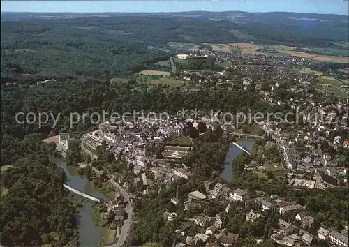 Weilburg Lahn Luftaufnahme Ansicht