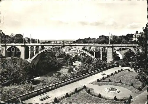 Luxembourg Luxemburg Pont Adolphe Kat. Luxembourg