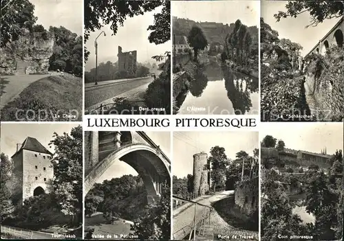 Luxembourg Luxemburg La Chaire Dent Creuse Tour Jakob  Kat. Luxembourg