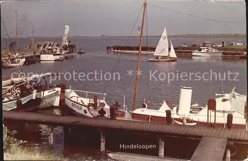 Hindeloopen Hafen Kat. Niederlande