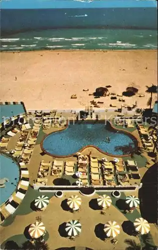 Miami Beach Ivanhoe Hotel Pool Strand Kat. Miami Beach