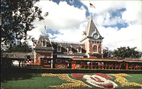 Disneyland California Main Street Station Kat. Anaheim