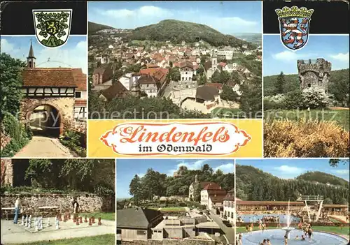 Lindenfels Odenwald  Kat. Lindenfels