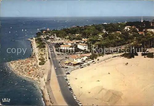 Arcachon Gironde Fliegeraufnahme Le Parc Pareire et la Plage Kat. Arcachon