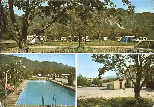 Lana Meran Camping Pool Restaurant Schlosshof Kat. Italien