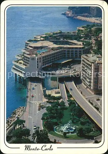 Monte Carlo Loews Hotel et la fontaine Kat. Monte Carlo