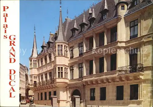 Luxembourg Luxemburg Palais Grand Dulac Kat. Luxembourg