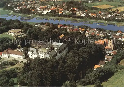 Beverungen Abtei Heiligen Kreuz Luftaufnahme Kat. Beverungen