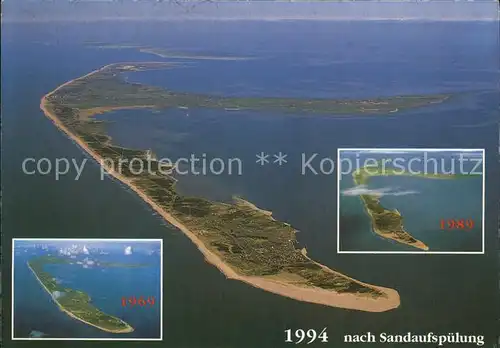 Sylt Luftaufnahme Insel Nordsee Kat. Sylt Ost