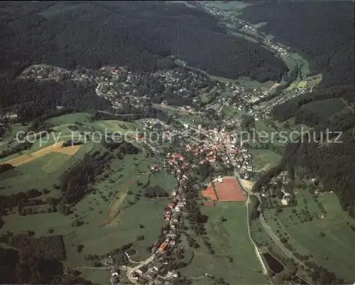 Heiligkreuzsteinach Luftkurort Luftaufnahme Ansicht Kat. Heiligkreuzsteinach