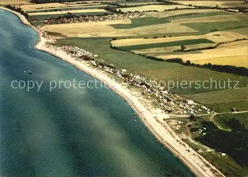 Krusendorf Kiel Campingplatz Groenwohld Luftaufnahme Kat. Schwedeneck