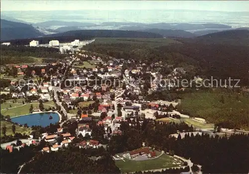 Hahnenklee Bockswiese Harz Luftaufnahme Kat. Goslar