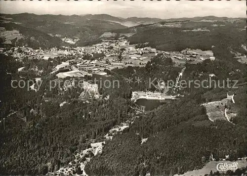 Haeusern Schwarzwald Kraftwerk mit Stausee Sankt Blasien Kat. Haeusern