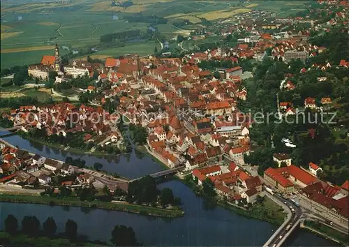 Donauwoerth Luftaufnahme Jubilaeumspostkarte Kat. Donauwoerth